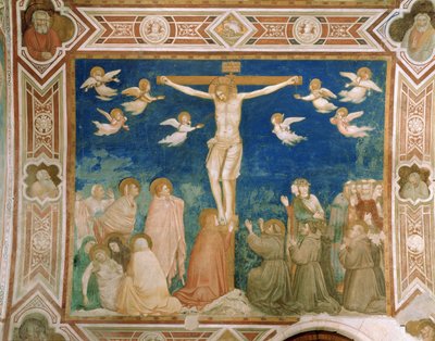 Die Kreuzigung von Giotto di Bondone